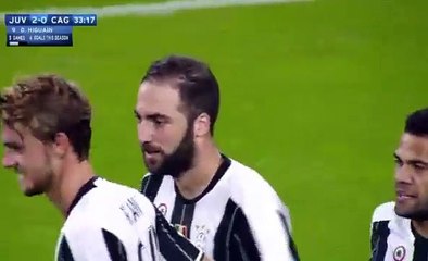 2-0 Gonzalo Higuain Goal HD - Juventus 2-0 cagliari 21-09-2016 HD