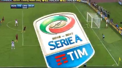 Goal El Shaarawy HD - AS Roma 1-0 Crotone 21.09.2016