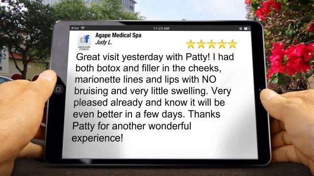 Agape Medical Spa WarwickWonderfulFive Star Review by Judy L.
