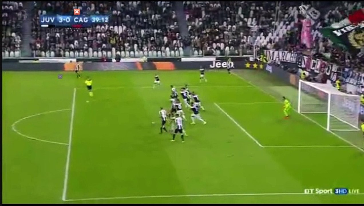 Dani Alves GOAL -   Juventus	3-0	Cagliari 21.09.2016