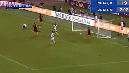 Mohamed Salah Goal HD AS Roma 2-0 Crotone 21.09.2016 HD