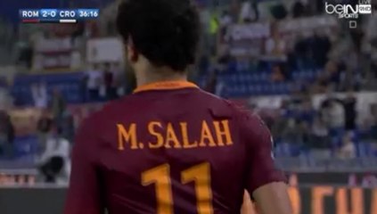 Mohamed Salah Goal - As Roma 2-0 Crotone (21/09/2016)