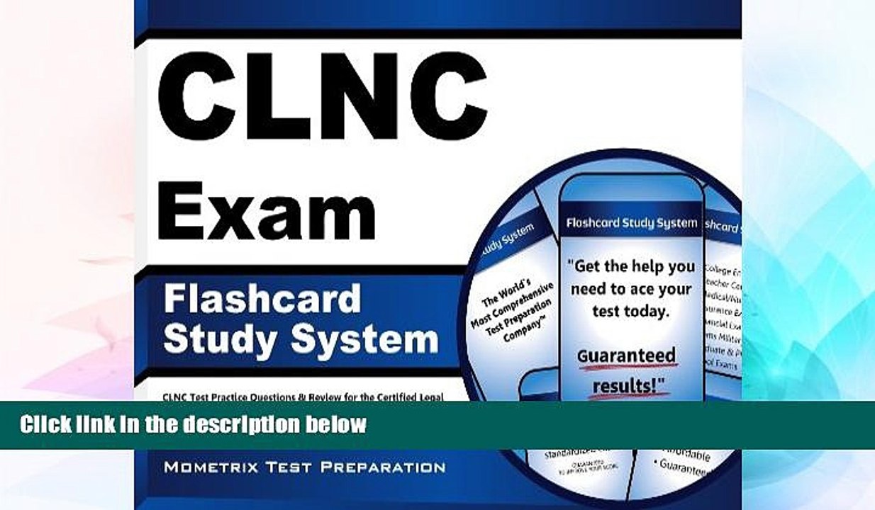 Big Deals  CLNC Exam Flashcard Study System: CLNC Test Practice Questions   Review for the