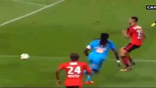 Bafetimbi Gomis Penalty Goal HD - Rennes 1-1 Marseille 21.09.2016