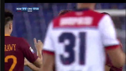 Edin Dzeko SUPER GOAL - AS Roma	3-0	Crotone 21.09.2016