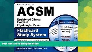 Big Deals  Flashcard Study System for the ACSM Registered Clinical Exercise Physiologist Exam: