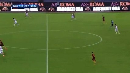 4-0 Edin Džeko Second Goal HD - AS Roma 4-0 Crotone 21-09-2016 hD