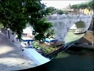 Le Tibre s'assèche - Rome en images