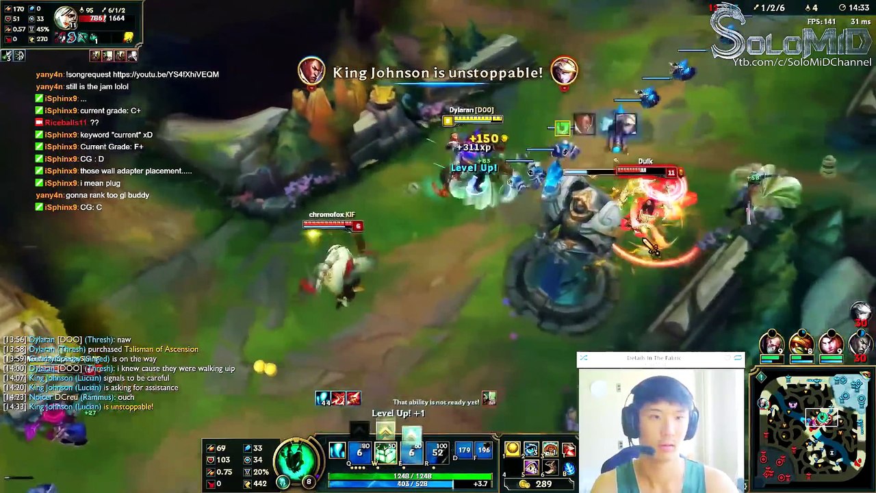 LoL Best Moments #104  What ... Wait Just a Second !!!   League of Legends (SoloMiD)