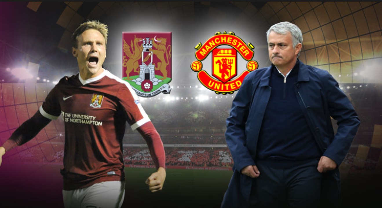 Northampton Town FC 1-3 Manchester United FC - All Goals Exclusive HD - 21.9.2016