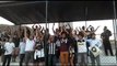 Torcida do Botafogo recepciona time campeão sub-20 em General Severiano