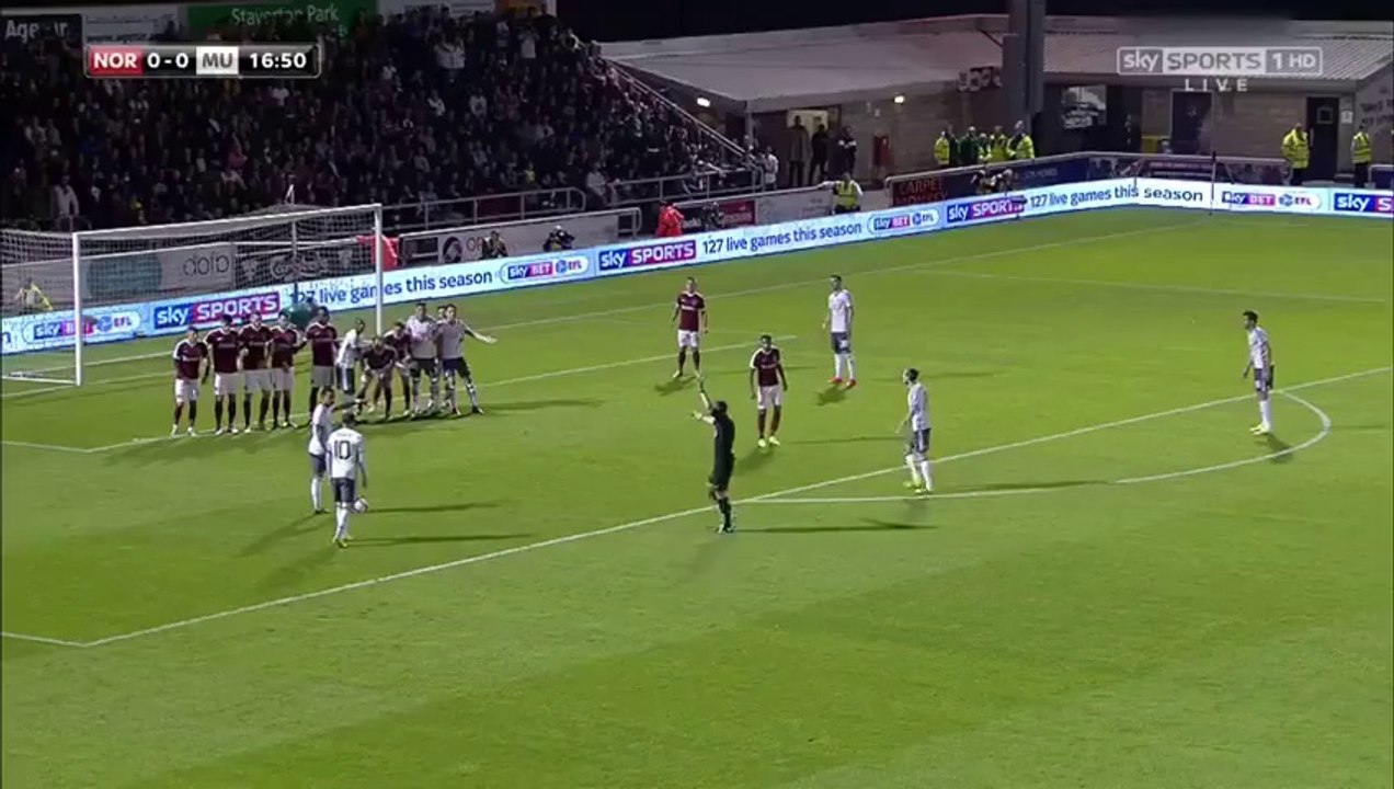 Northampton Town 1-3 Manchester United All Goals & Full Highlights 21.09.2016 HD