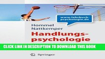 [PDF] Handlungspsychologie. Planung und Kontrolle intentionalen Handelns Full Colection