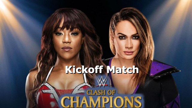 Alicia Fox vs. Nia Jax | Clash of Champions | Kickoff Match | WWE 2k16