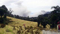 Costa Rica Turrialba volcano erupts twice