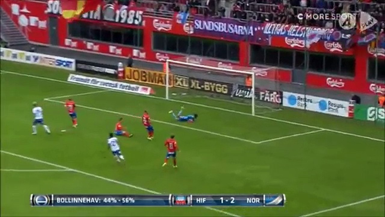 Helsingborgs  1:2 Norrköping