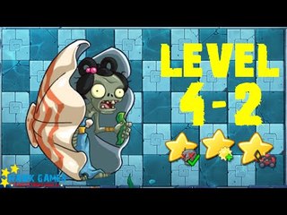 Plants vs. Zombies Online - East Sea Dragon Palace - Level 4-2 [4K 60FPS]