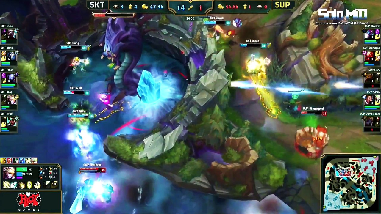 LoL Epic Moments #51 - Epic Zyra [Rework] 20min Baron Nashor   League of Legends