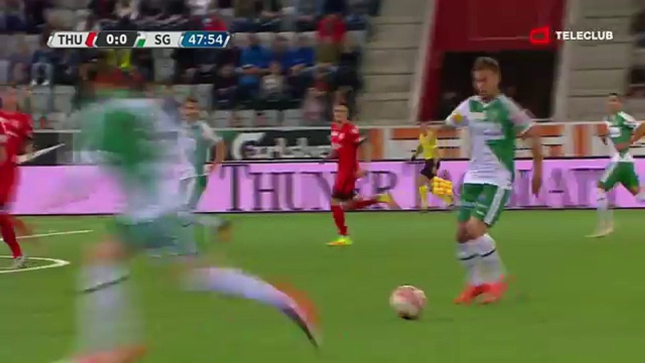 Thun 0:1 St.Gallen (Swiss Super League 8. Runde 2016/2017 20 .September 2016)