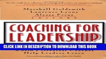 [PDF] Coaching for Leadership: How the World s Greatest Coaches Help Leaders Learn Full Colection