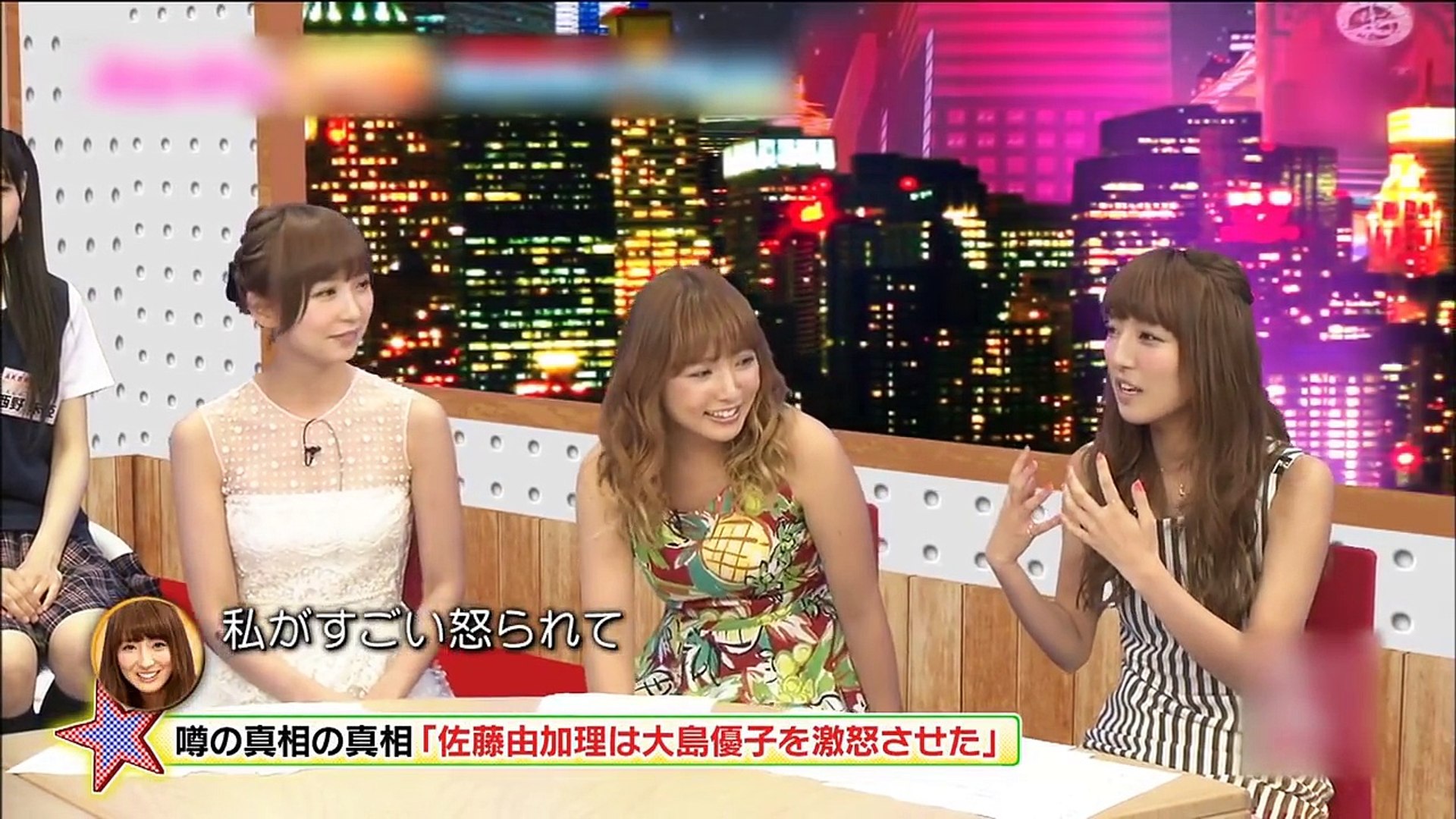 放送事故 大島優子 先輩にマジギレ たかみな具合悪いんだからふざけんな 高橋みなみ Akb48 佐藤由加理 Video Dailymotion