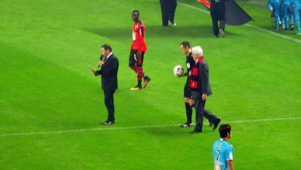 21/09/16 : SRFC-OM : coup d'envoi Daniel Rodighiéro
