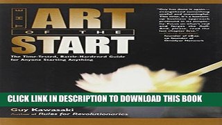 New Book The Art Of The Start