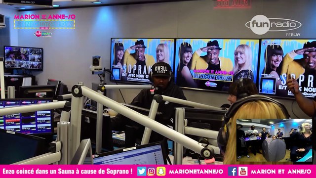 Enzo coincé dans un Sauna à cause de Soprano ! - Marion et Anne-So