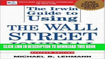 [PDF] The Irwin Guide to Using the Wall Street Journal Full Online
