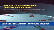 [PDF] Management Worldwide: Distinctive Styles Among Globalization (Penguin Business) Full Colection