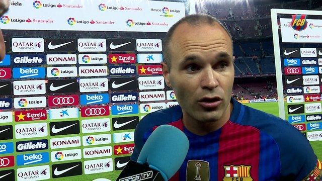 Andrés Iniesta: Ha faltado encontrar los pequeños detalles en más ocasiones