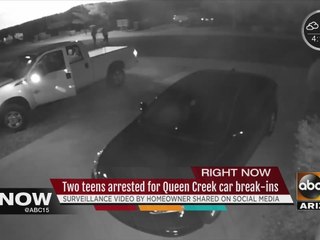 Two teens arrested for Queen Creek car break-ins