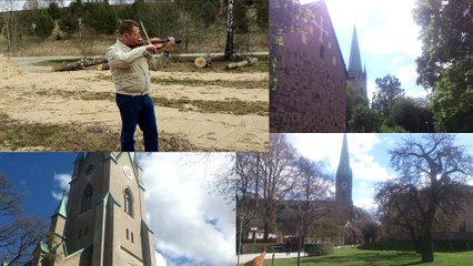 Frère Jacques (violin, cello and vibraphone)