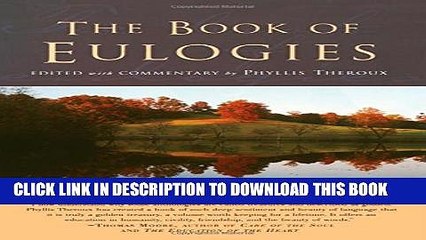 [PDF] The Book Of Eulogies Full Online