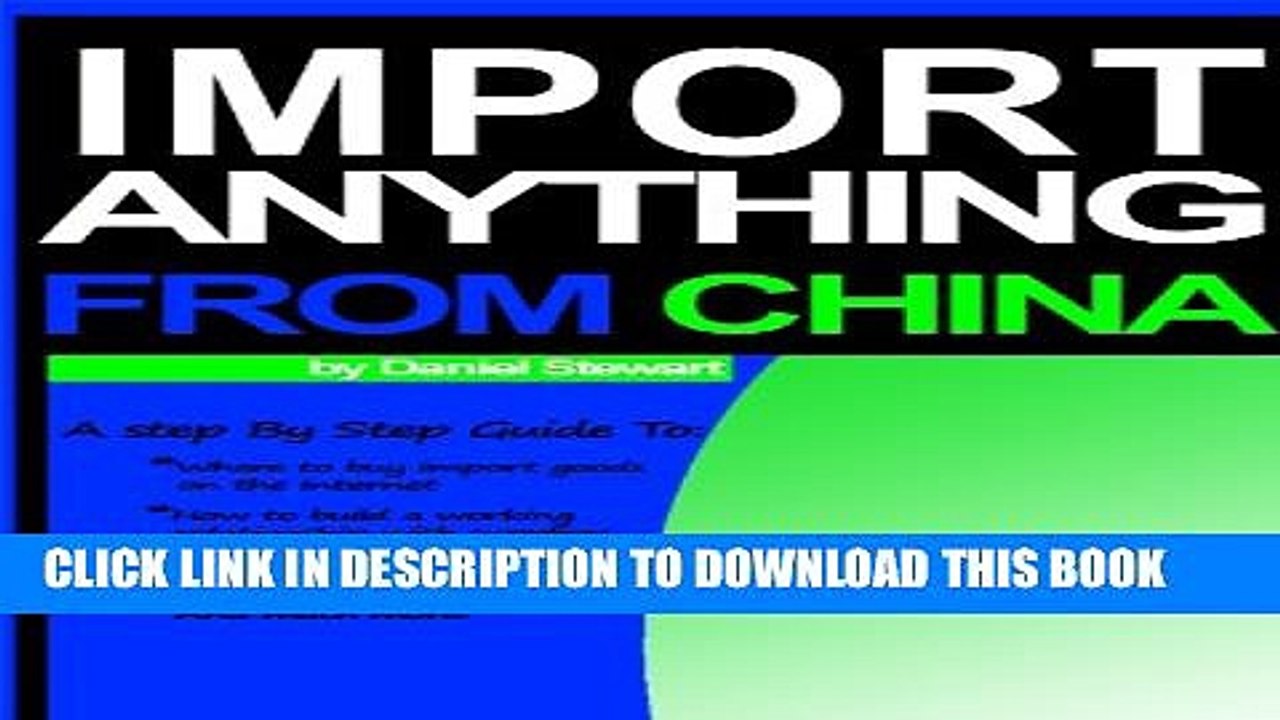 [PDF] Import Anything From China Full Colection