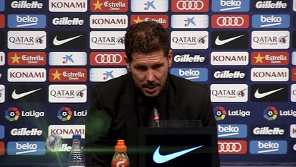 5e j. - Simeone salue le travail défensif de Griezmann