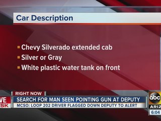 The suspect demanded money from a Midfirst Bank last month.