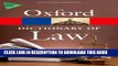 [PDF] A Dictionary of Law (Oxford Quick Reference) Full Online