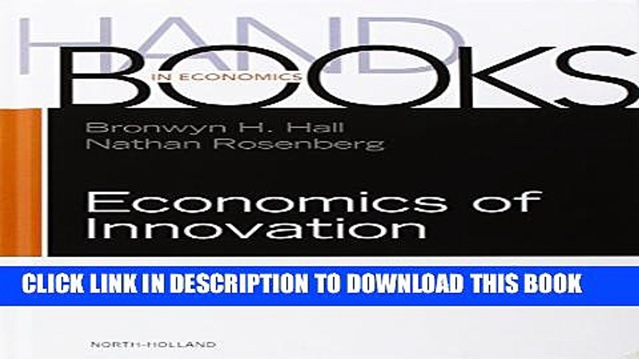 [Read PDF] Handbook of the Economics of Innovation, Volume 2 (Handbooks in Economics) Ebook Free