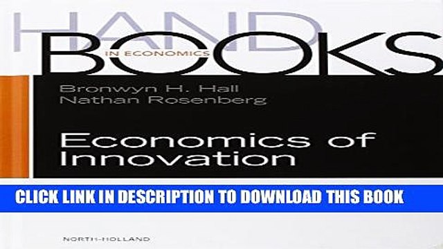 [Read PDF] Handbook of the Economics of Innovation, Volume 2 (Handbooks in Economics) Ebook Free