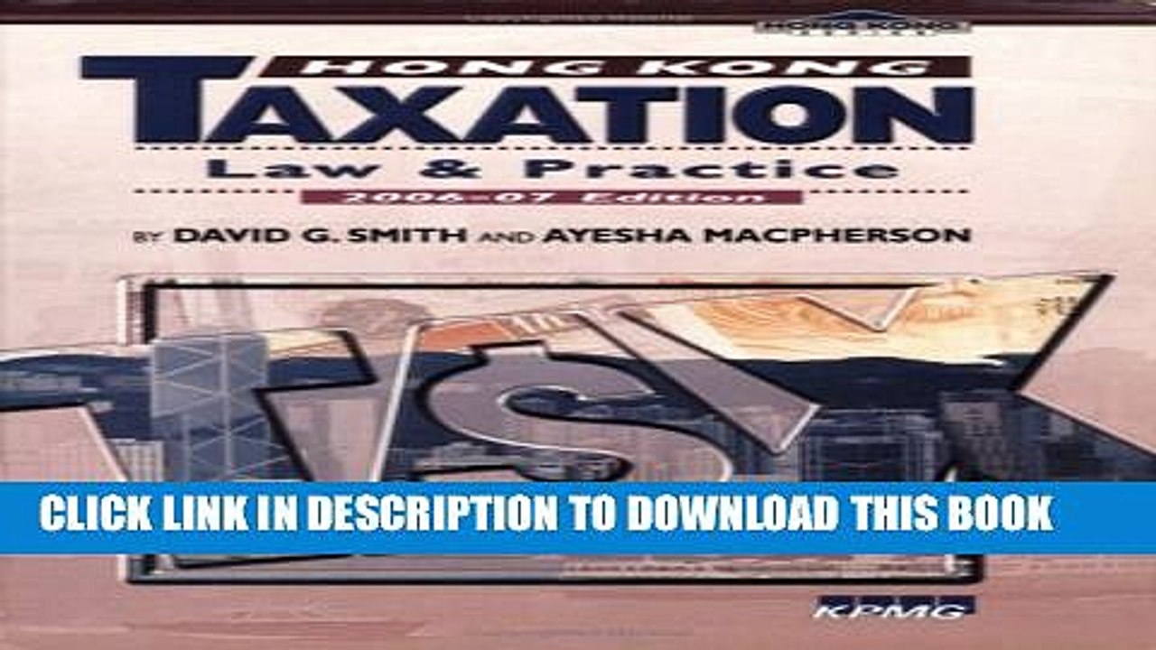 [PDF] Hong Kong Taxation: Law and Practice Popular Colection