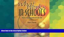 Big Deals  What Works in Schools: Translating Research Into Action  Best Seller Books Most Wanted