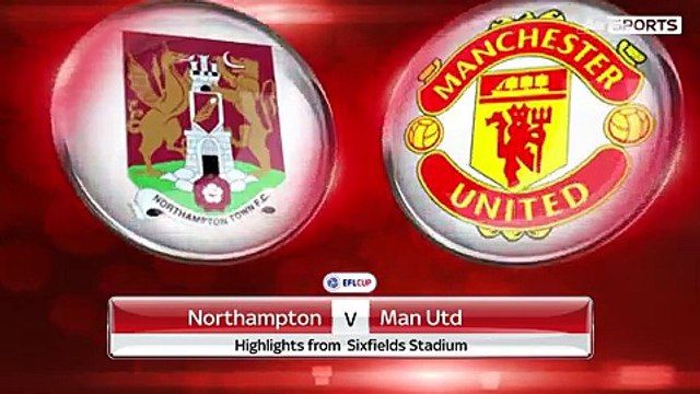 Northampton vs Manchester United (Goals and Highlights) EFL Cup