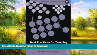 READ  Best Practices for Teaching with Emerging Technologies (Best Practices in Online Teaching