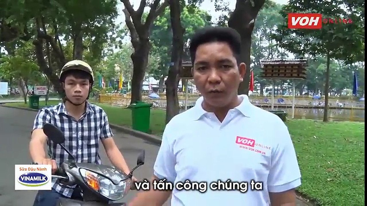 Kỹ Năng Tự Vệ - Thoát hiểm khi bị đánh bằng nón bảo hiểm