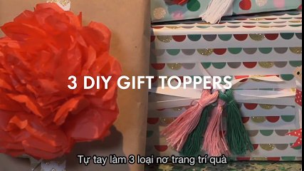 Tự tay làm 3 loại nơ trang trí quà