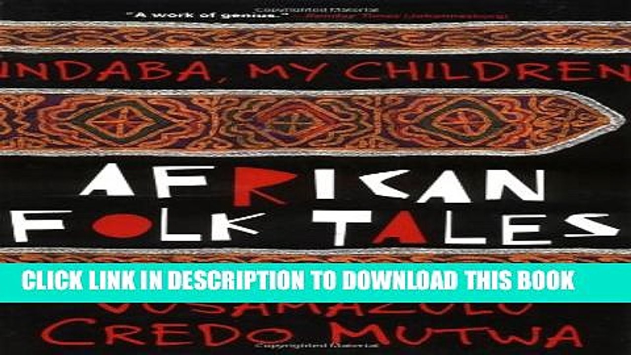Collection Book Indaba My Children: African Folktales