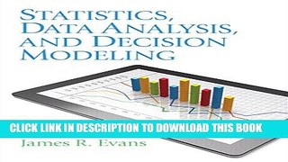 [PDF] Statistics, Data Analysis, and Decision Modeling Full Online