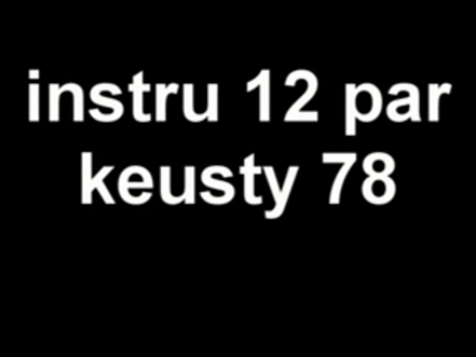 instru 12 par keusty 78 lyric attitude 78130 les mureaux
