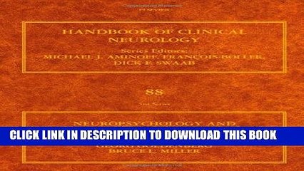 Collection Book Neuropsychology and Behavioral Neurology, Volume 88 (Handbook of Clinical Neurology)